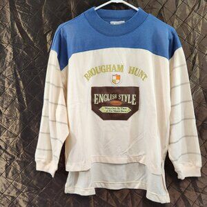 19th Avenue Brougham Hunt High Low Long Sleeved Tee Size Large